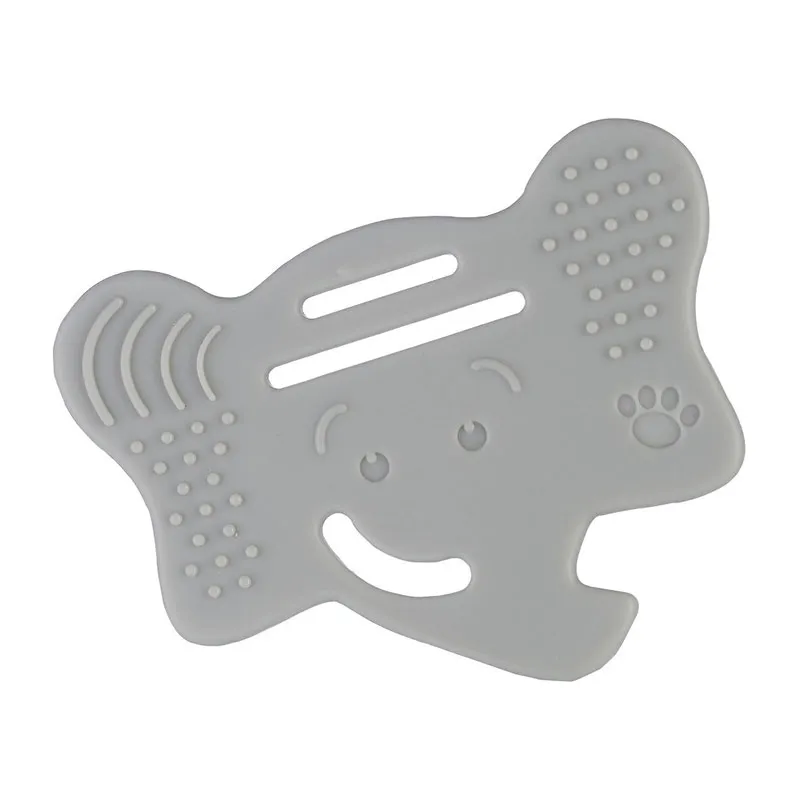 Anneau de dentition lange Oketi Poketi Gris - 0m+-2