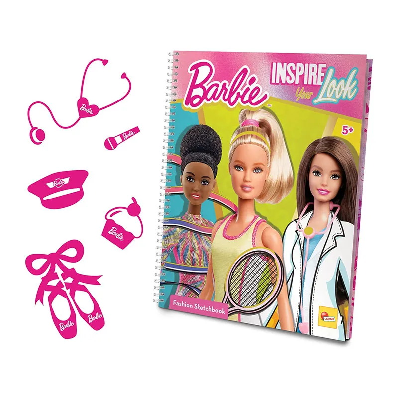 Carnet de dessin Barbie - 5+-6