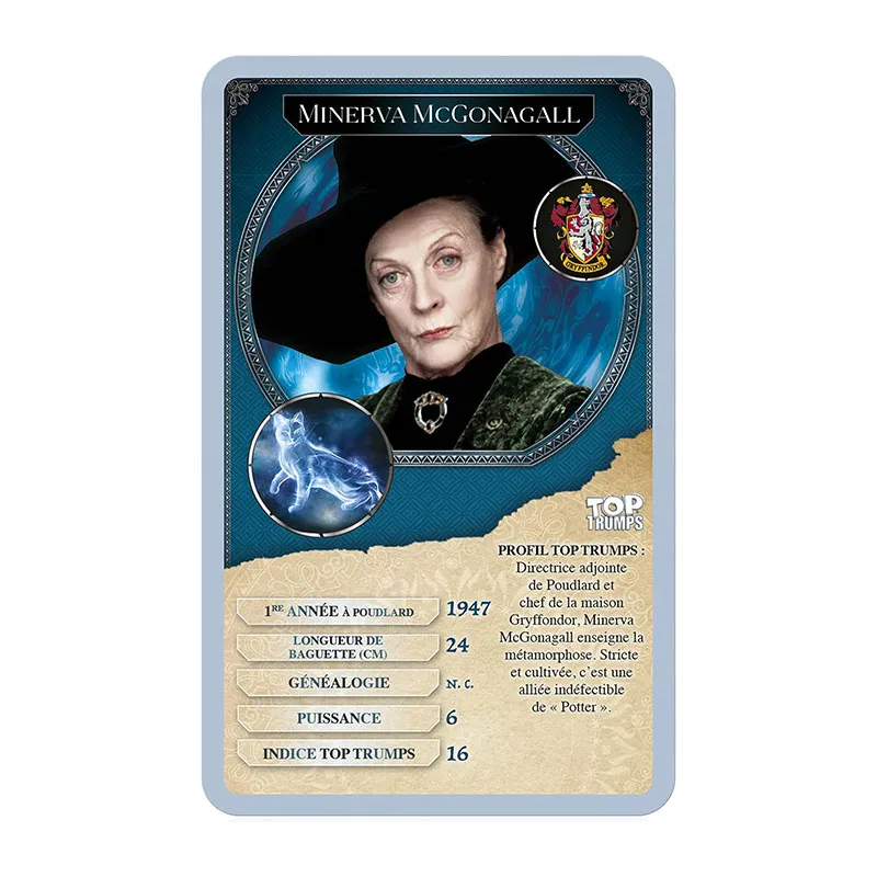 Jeu de cartes Top Trumps Harry Potter Sorciers - 6+-4