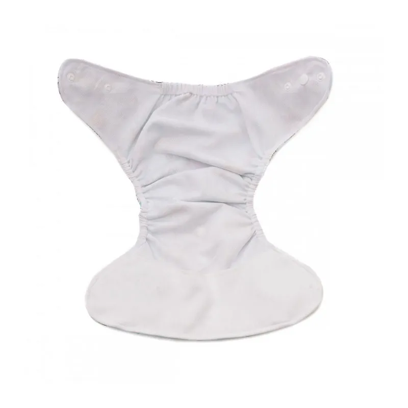 Couche lavable TE1 pressions+Insert 3-15kg - Poisson-2