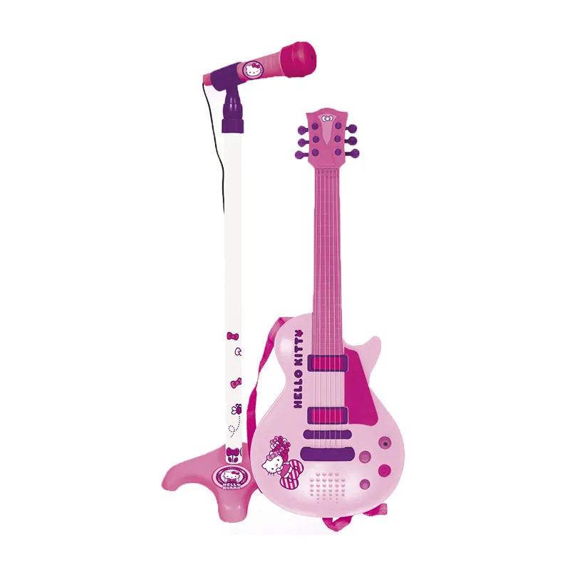 Guitare & Micro Hello Kitty Rouge/Rose - 36m+-0