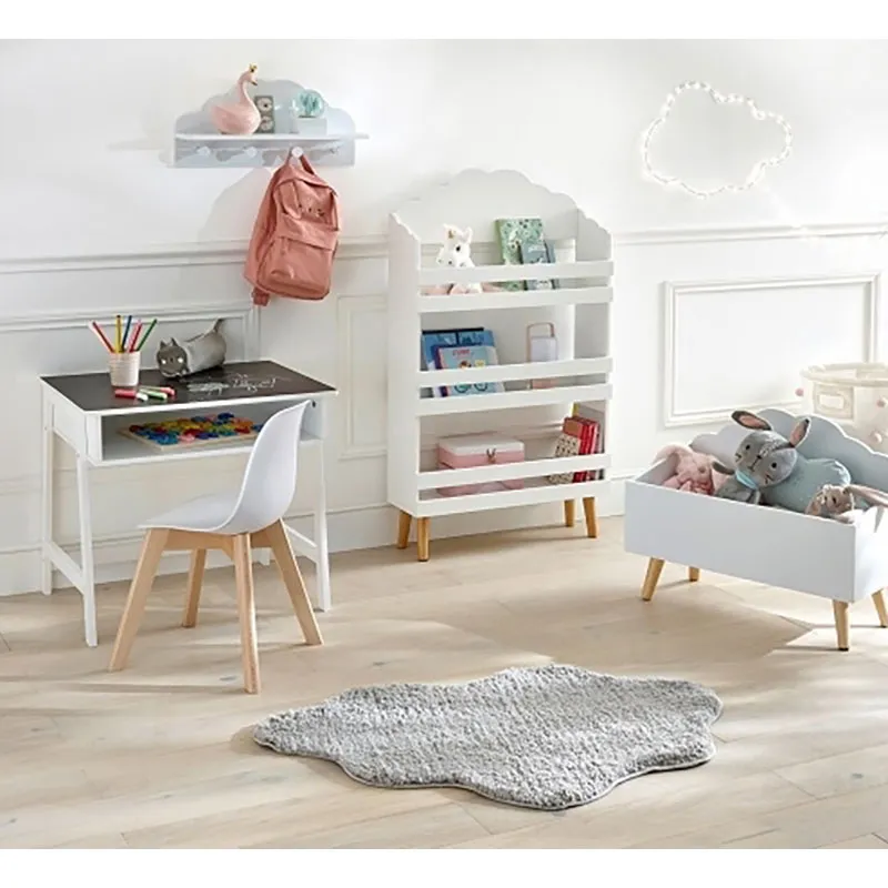 Bibliothèque Nuage Blanc - 100x58cm-4