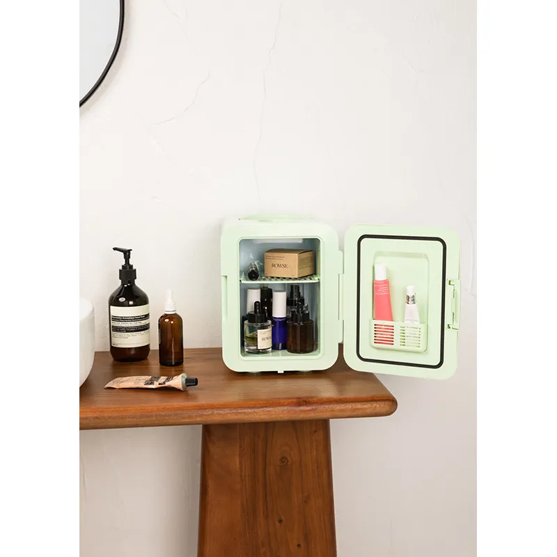 Mini-frigo à cosmétiques 4L  chaud/froid - Vert-3