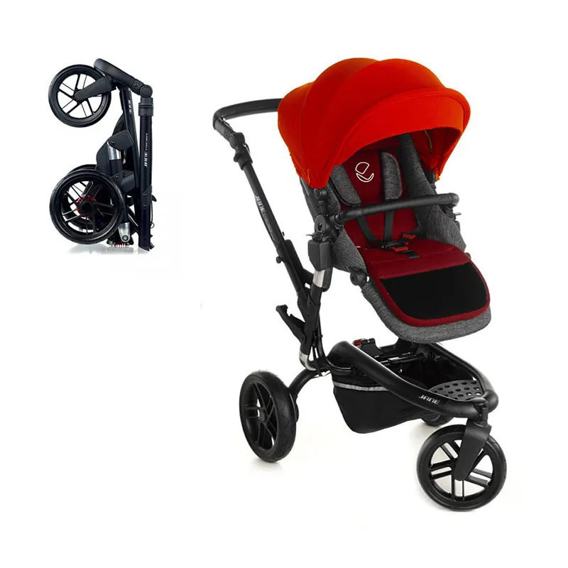 Poussette compacte Trider Rouge - 0m+-0