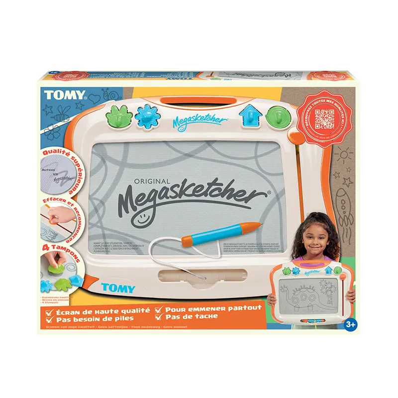 Ardoise magique Abricot Megasketcher - 36m+-5