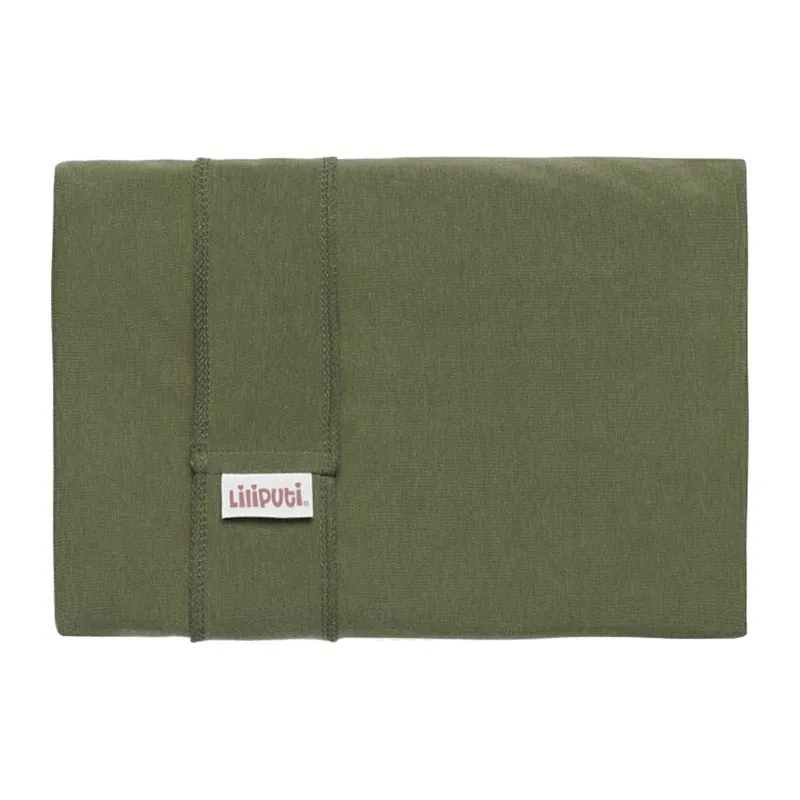 Écharpe de portage élastique coton BIO - Olive Green-1