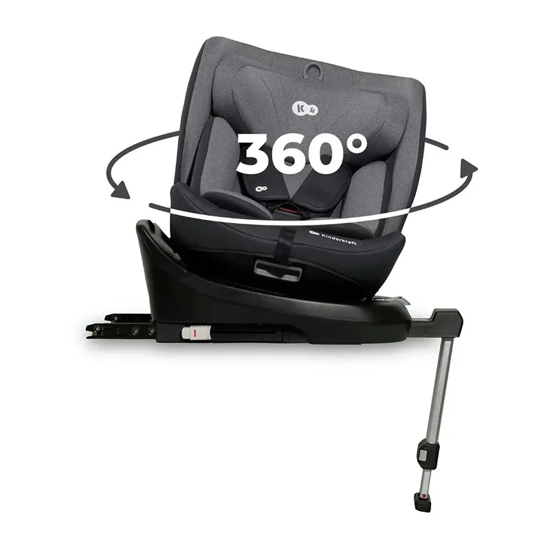 Siège-auto pivotant I-360 i-Size/Isofix 40-150 cm - Grey-11