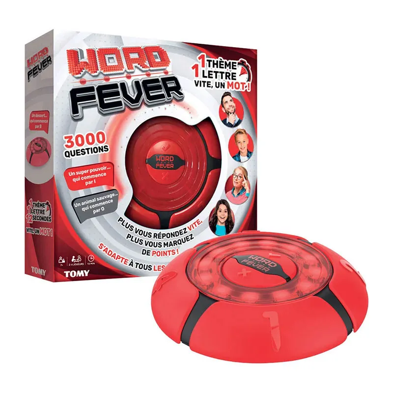 Jeu d'ambiance Word Fever - 7+-0