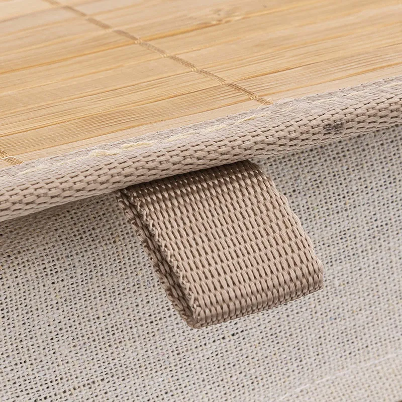 Panier à linge Bambou - 50L-3