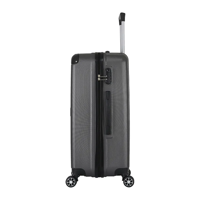 Set de 3 valises Bari 50/60/70 cm - 34,5/56/83L - Anthracite-4