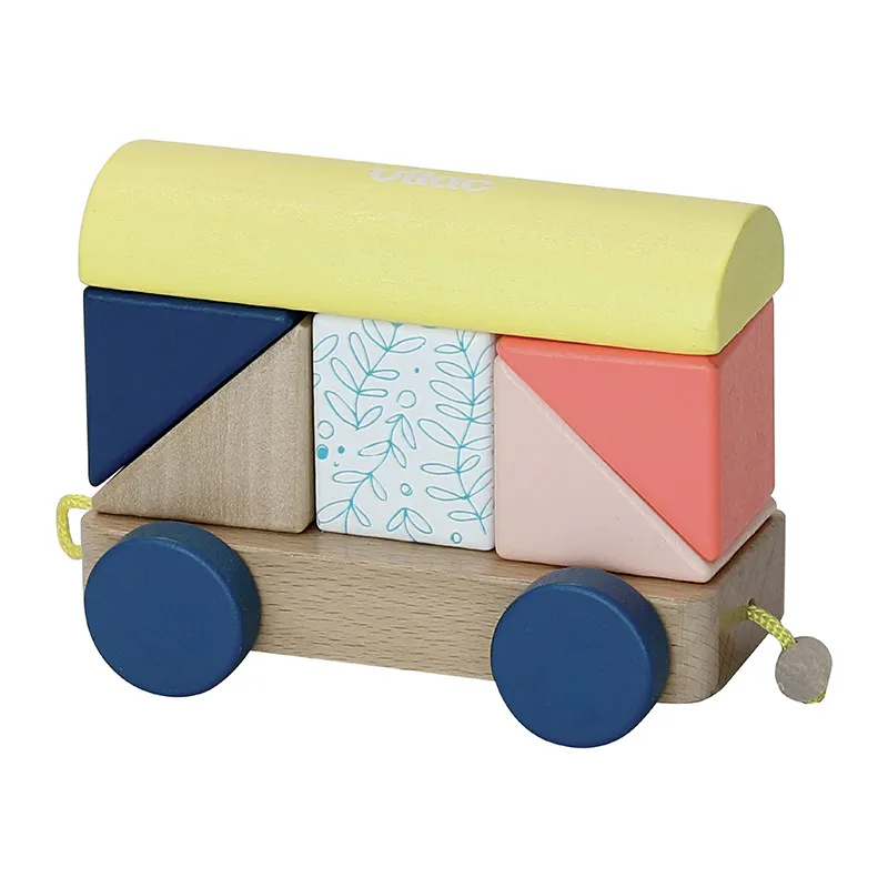 Jeu d'équilibre Train de cubes Sous la canopée - 18m+-5