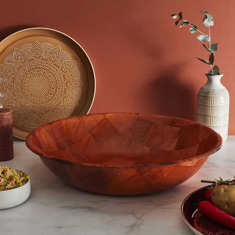 Saladier Bois Couscous - 50cm-1