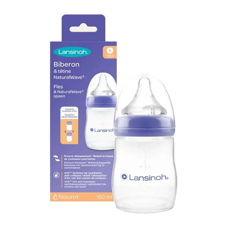 4 Biberons PP Natural Wave - 160 ml-7