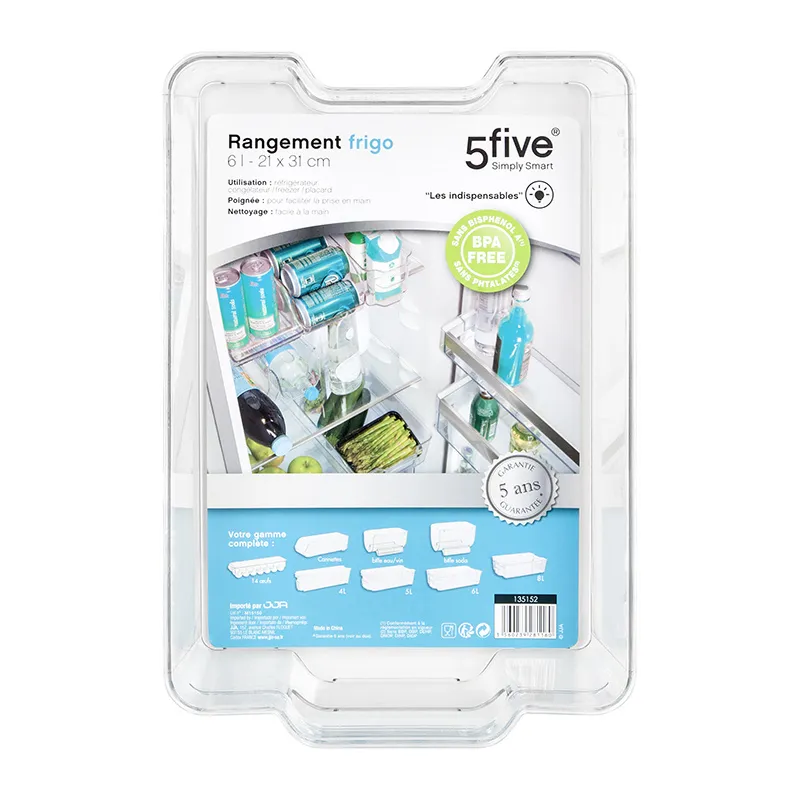 Bac rangement frigo Smart fridge 6L - 21x31x8,8cm-2