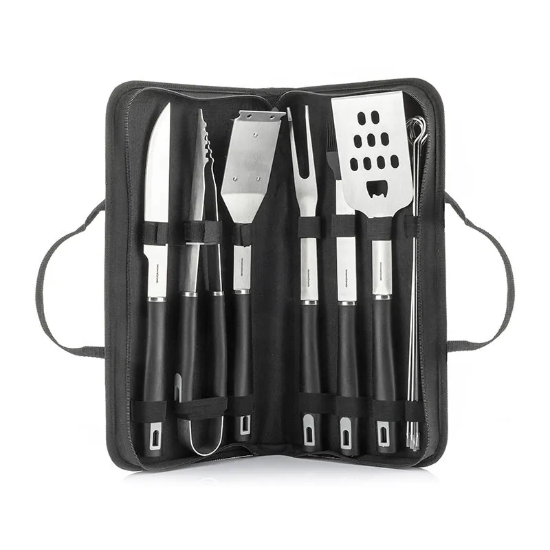 Kit d'ustensiles Barbecue + Malette 12pcs - 43x20,2x5cm-3