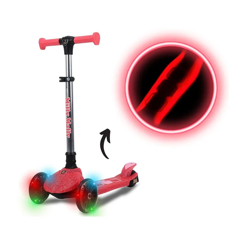 Trotinette 3 roues Scooter Jelly Rose - 18m+-0