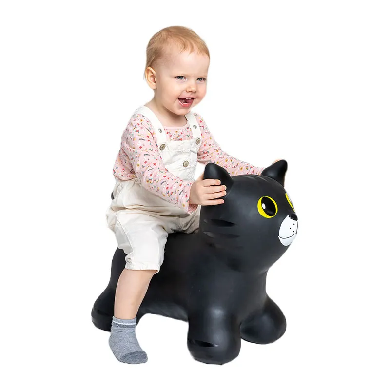 Chat sauteur Noir - 12m+-1