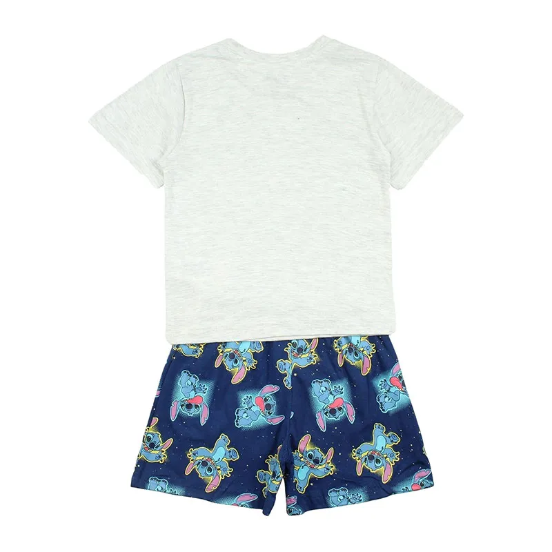 Ensemble Lilo & Stitch - Gris-1