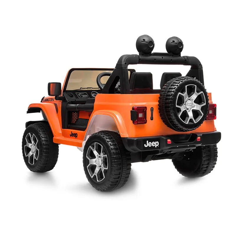 Voiture élec. Jeep Wrangler Rubicon Orange - 36m+ -2