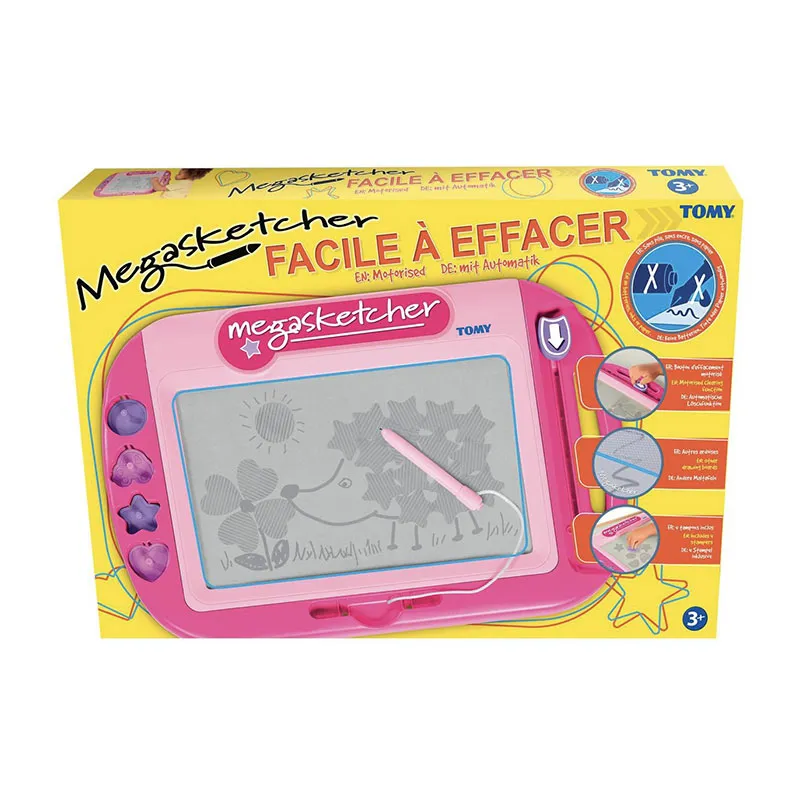 Ardoise magique Rose Facile à effacer Megasketcher - 36m+-3