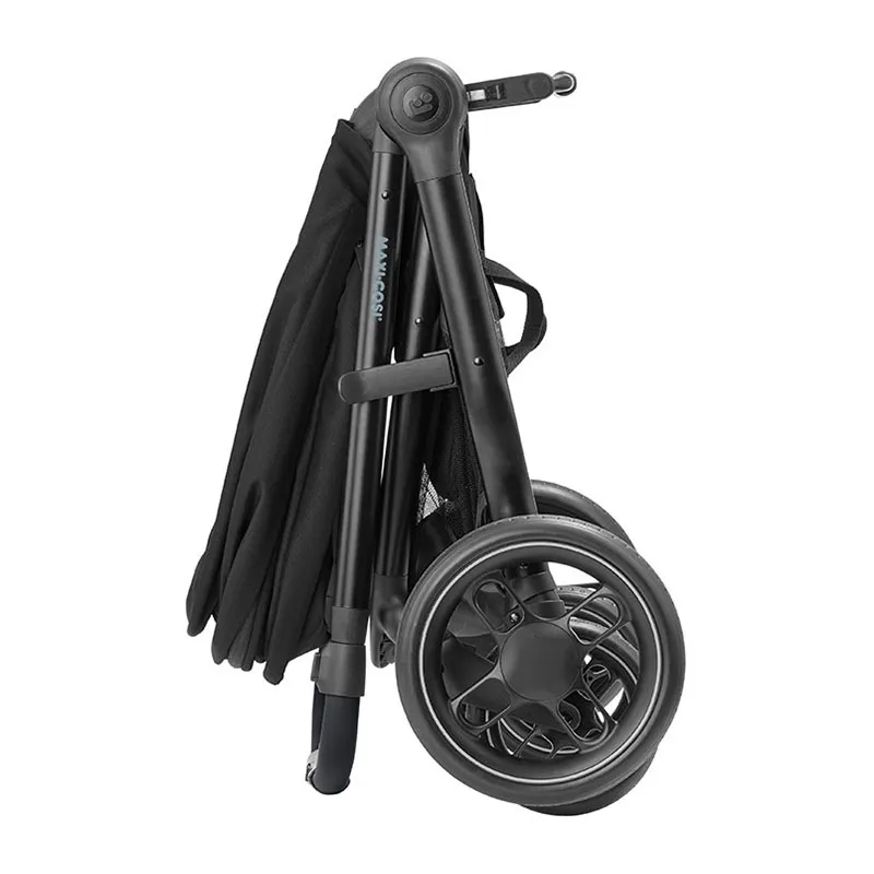Duo Poussette Compacte Street + Cosi Pebble S + Base Famylifix S + Adaptateurs Black - 0m+-5