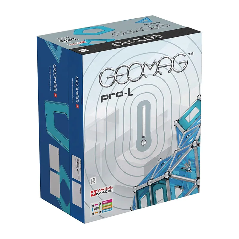 Jeu de construction magnét. Masterbox Pro-L 396pcs - 8+-3