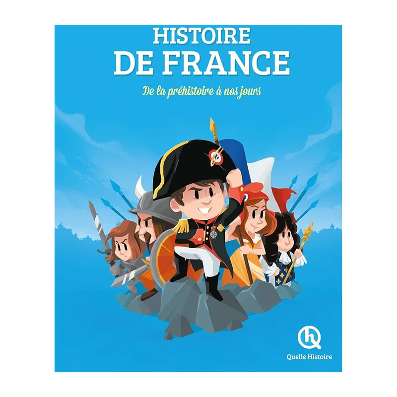 Histoire de France - De la préhistoire à nos jours - 6+-1