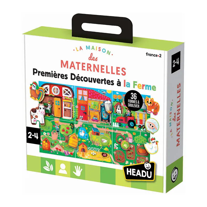 Premières découvertes à la ferme Montessori - 24m+-0