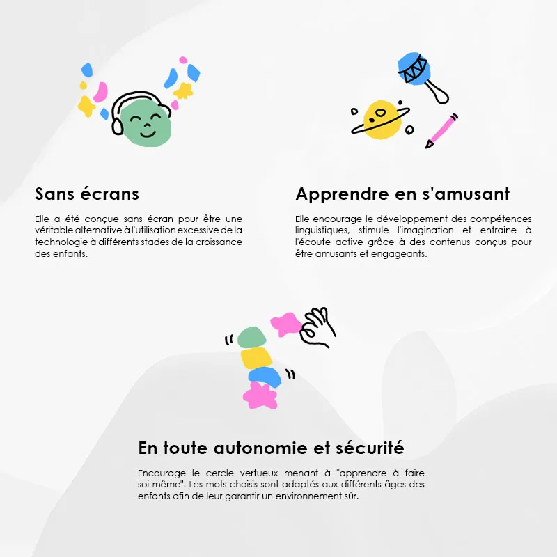 Pack Histoires pour apprendre 3 Personnages - 3+-3