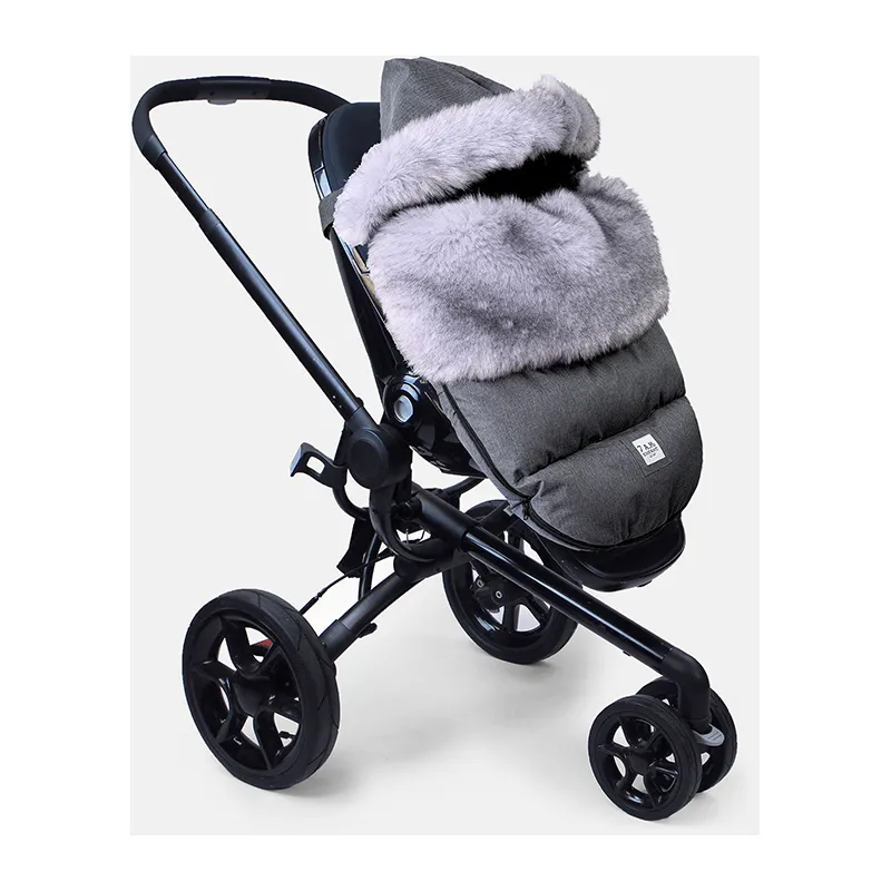 Chancelière Hiver PlushPOD Heather Dark Grey M/L - 18m+-1