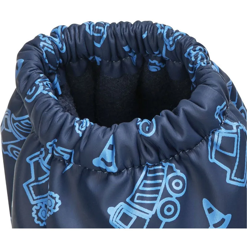 Gants de pluie Polaire Construction - Marine-3