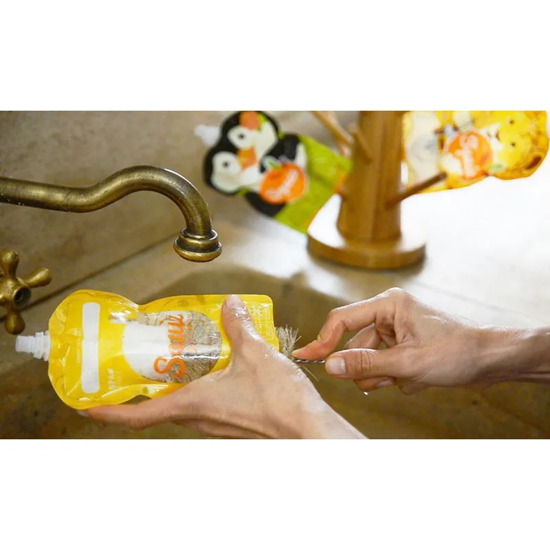 6 Gourdes réutil. 130ml Foodie - 6x130ml-6