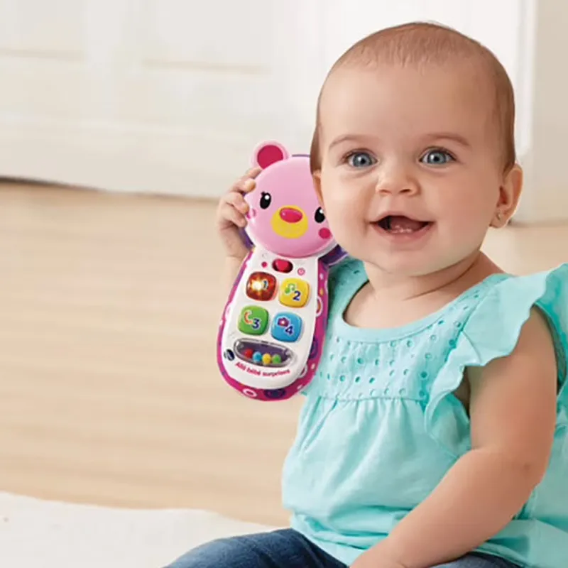 Téléphone Allô bébé surprises Rose - 6m+-1