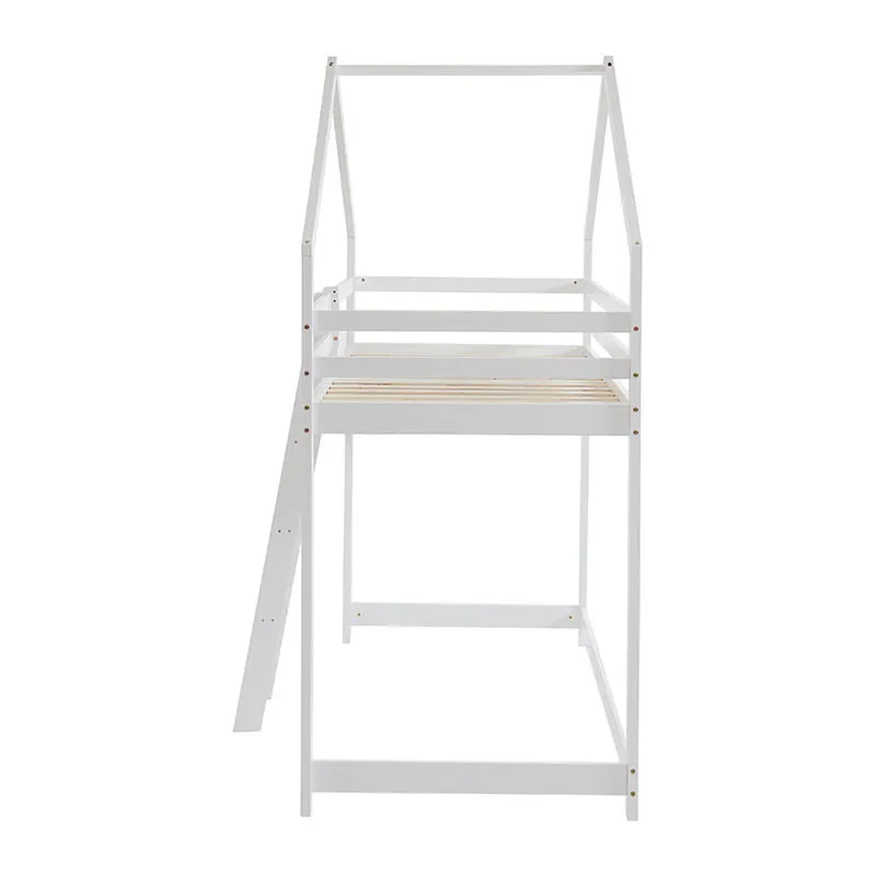 Lit mezzanine Tiny Pin Blanc - 90x190cm-3