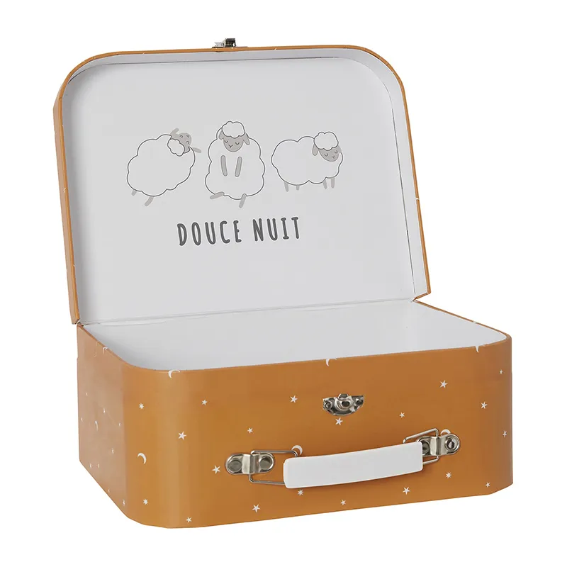Valise kit de naissance 6 pcs Coton - Blanc-1