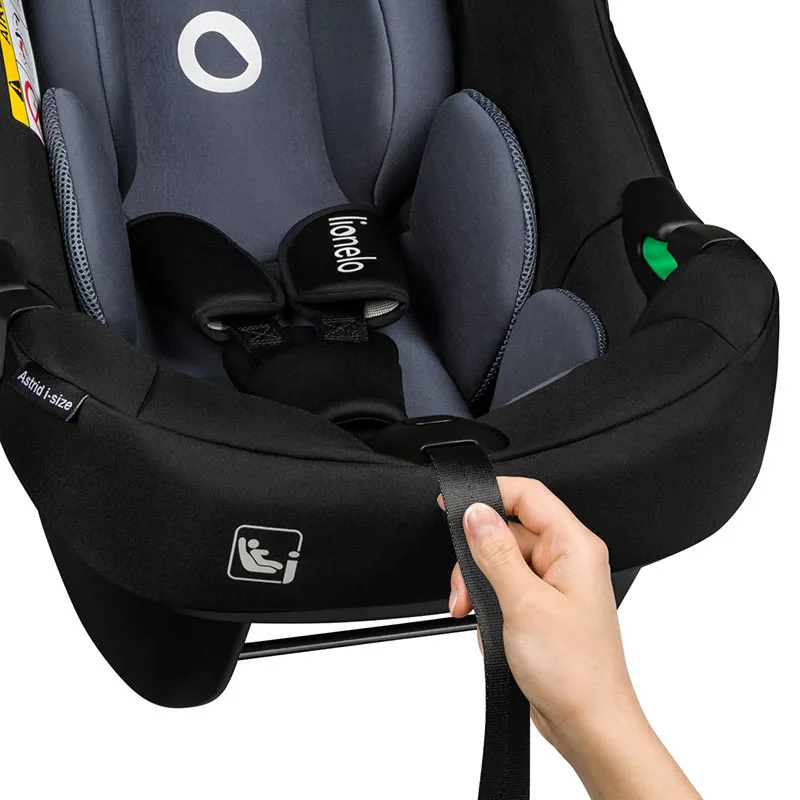 Siège-auto I-Size Astrid 40-87cm - Noir/Gris-16