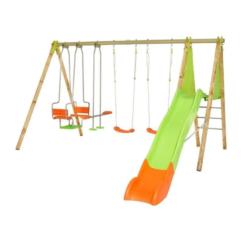 Portique Bois & Métal Kahuna 2,3m - 3+-1