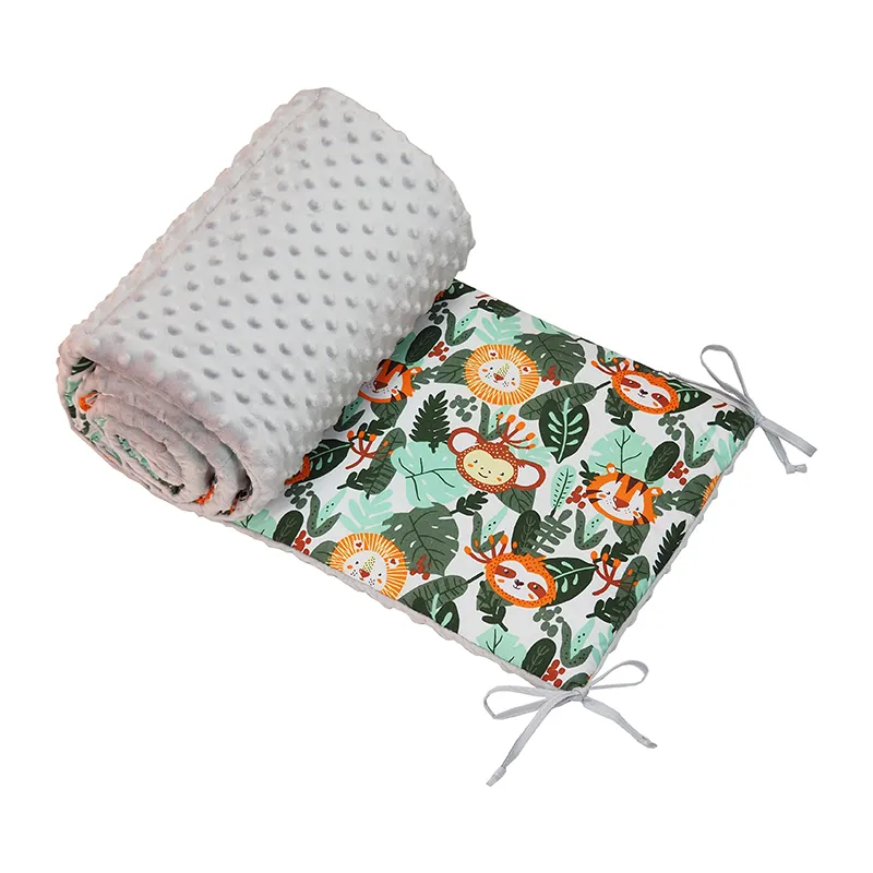 Tour de lit Minky Jungle - 30x180cm-0