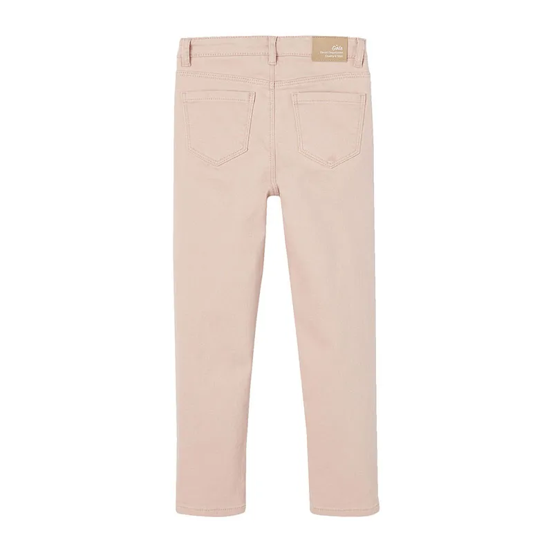 Pantalon Mom MorphologiK Fin fille - Rose Poudré-1