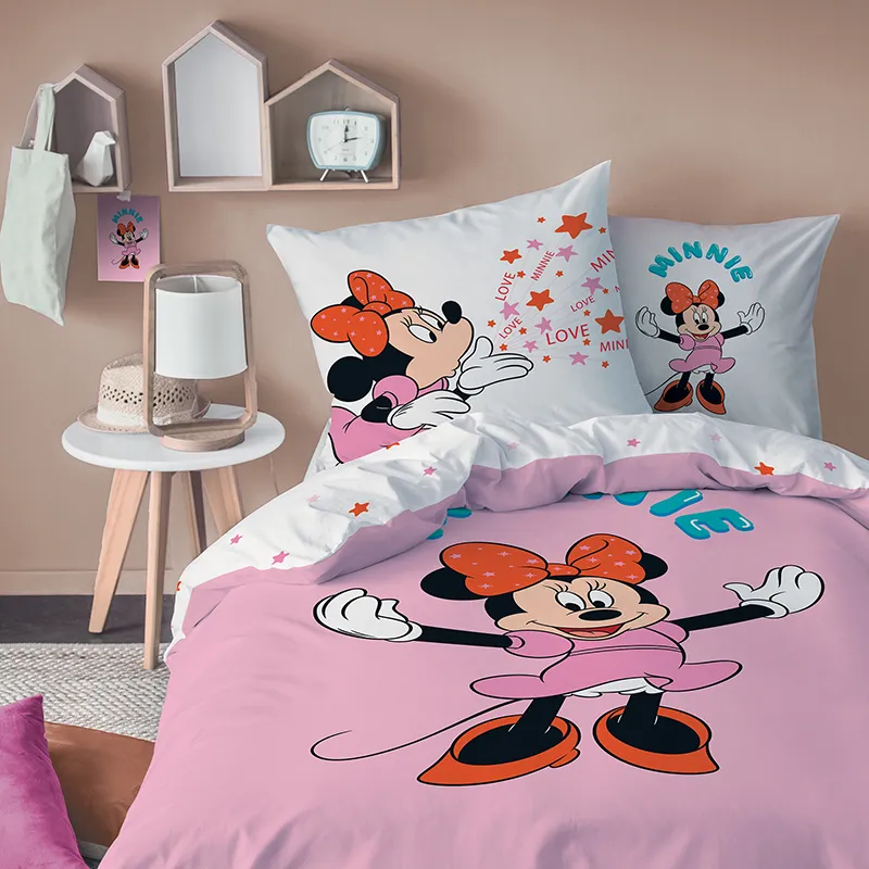 Parure 2pcs Disney Minnie - 140x200cm-0