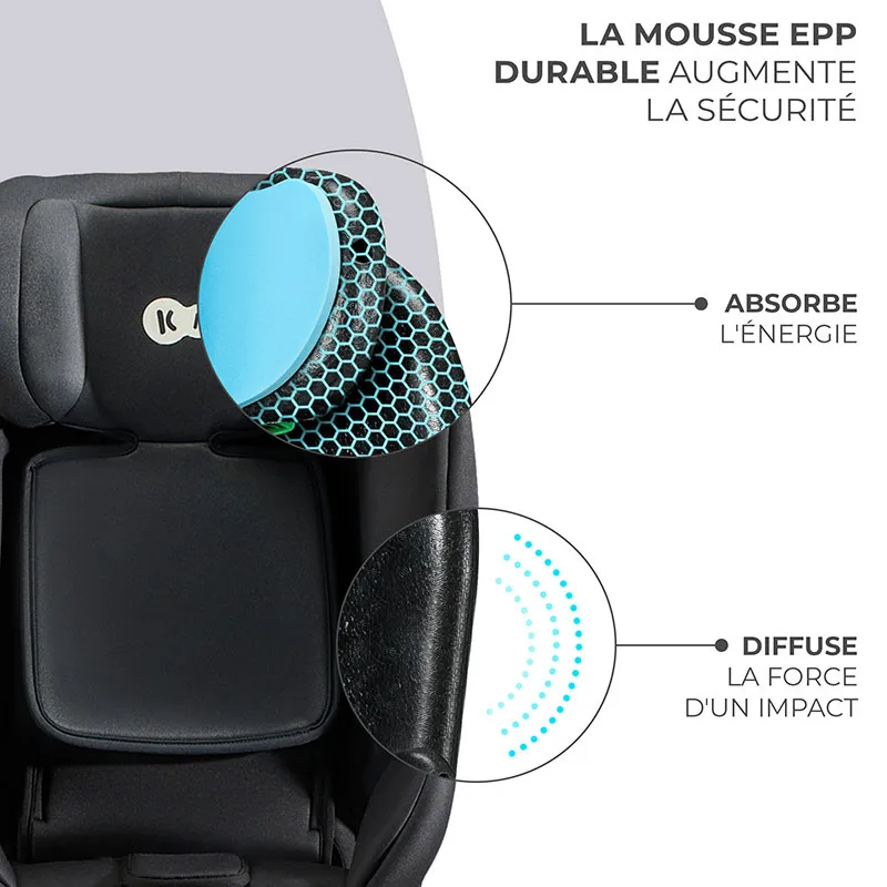Siège-auto XRIDER i-Size/Isofix 40-125cm - Noir-4