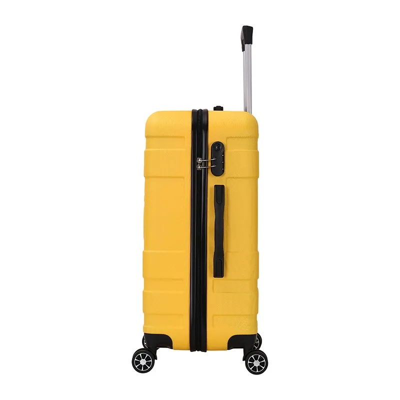 Valise Long séjour Lyra 75x42x28cm - 94,5L - Moutarde-2