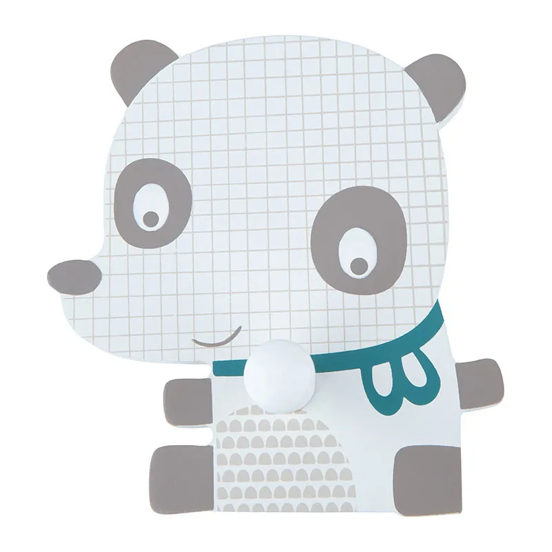 Patère Panda - 10x12cm-0