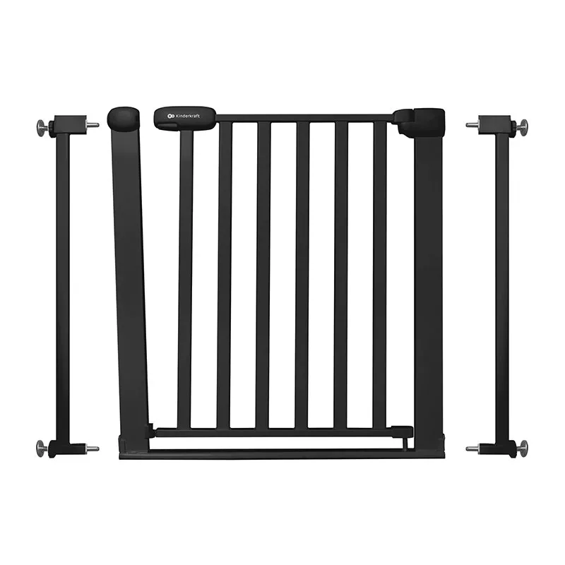 Barrière de sécurité Lock&Go Noir - 75-103cm-0