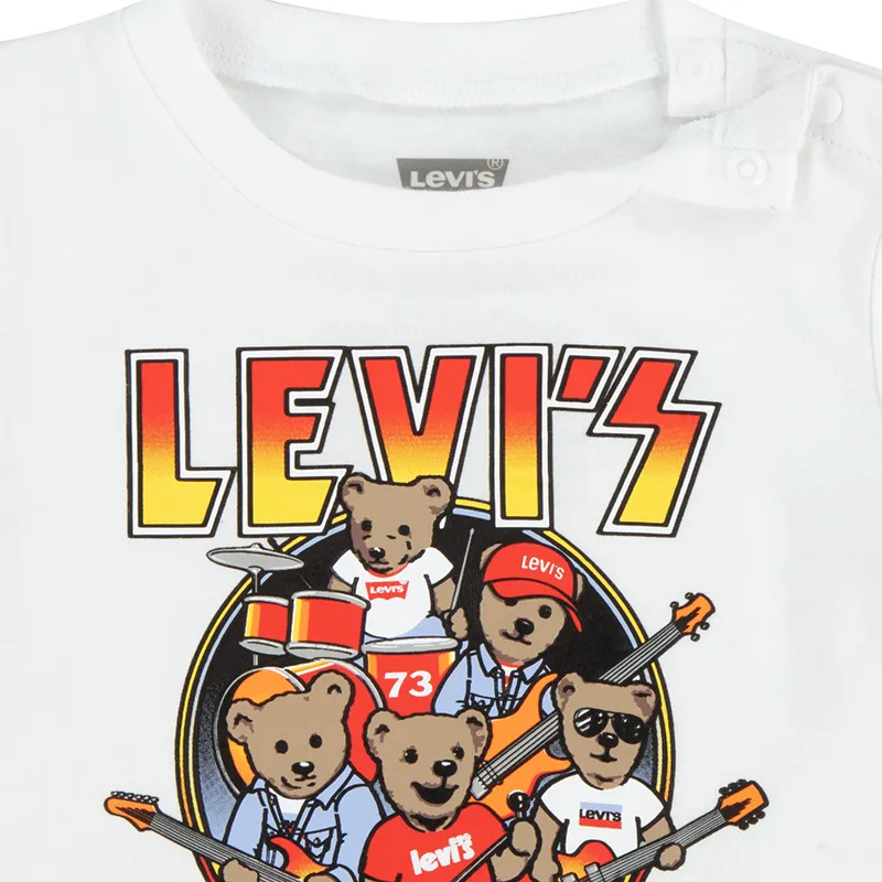 T-shirt Rock and Roll - Bright White-2