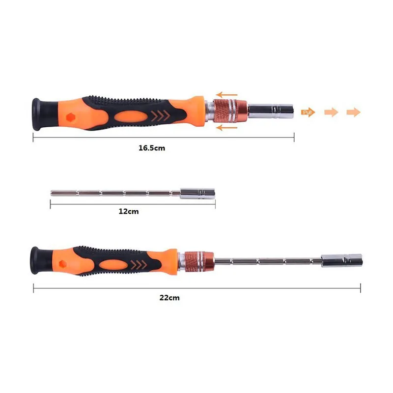 Kit Tournevis de précision magnétique 58en1 - 59pcs-10