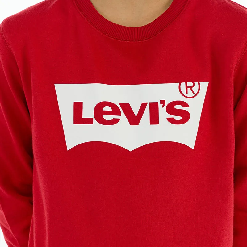 Sweat Batwing - Rouge Levi's/Blanc-4