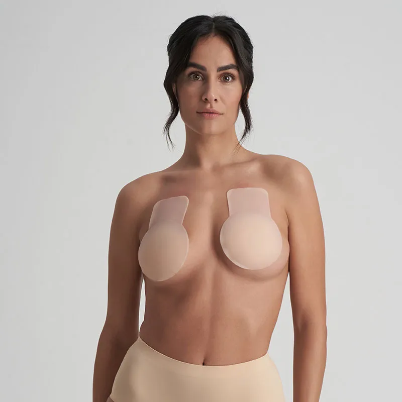 Soutien-gorge adhésif silicone Matt - Beige-5
