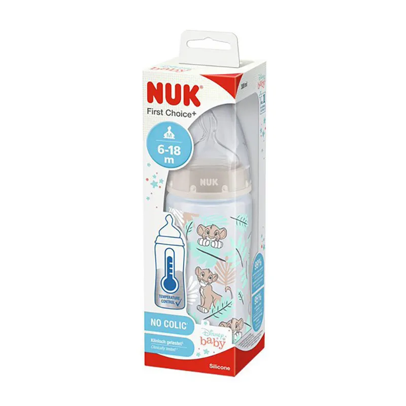 Biberon Serenity+ Temperature Control Roi Lion 300ml - 6-18m-0