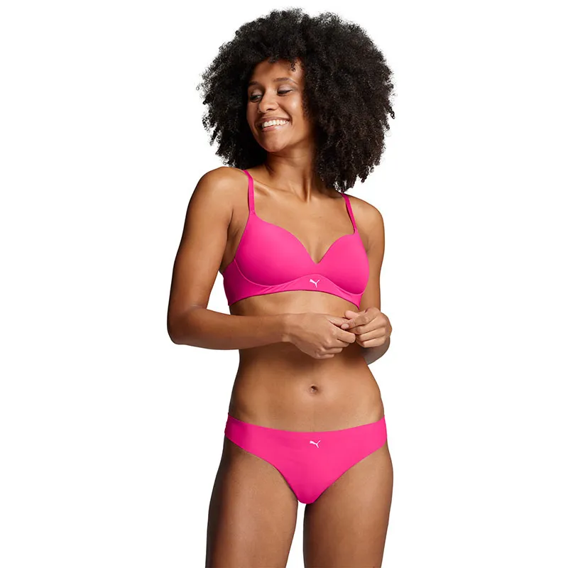 2 Strings sans coutures Femme Puma - Rose-2